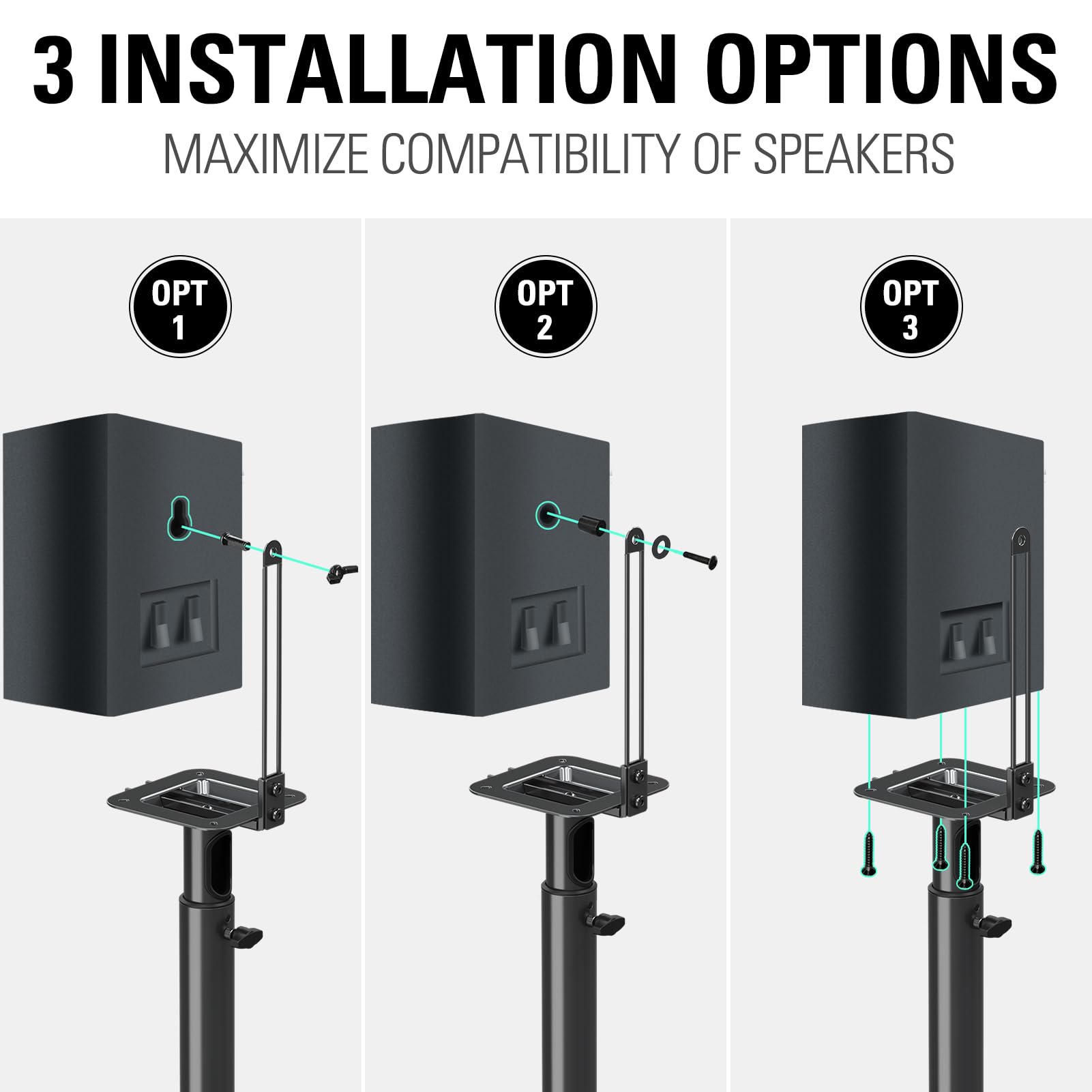 Mounting Dream MD5402-03 Speaker Stand : Amazon.sg: Electronics
